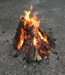 Osterfeuer Samstag